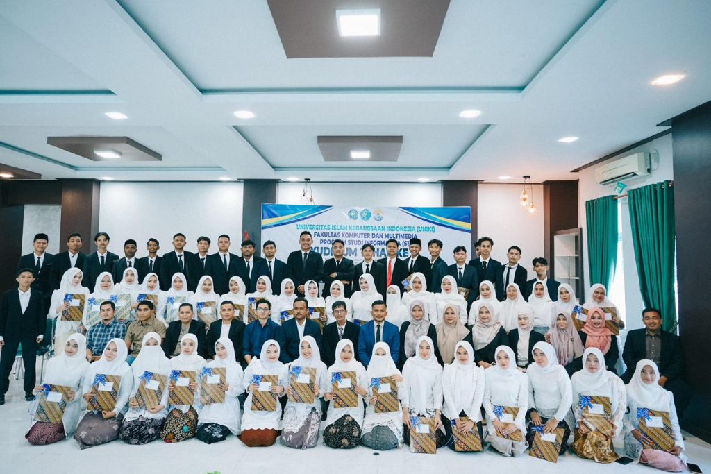 59 Mahasiswa Ikuti Yudisium Gelombang IX, Fakultas Komputer dan Multimedia, Prodi Informatika UNIKI Lhokseumawe.