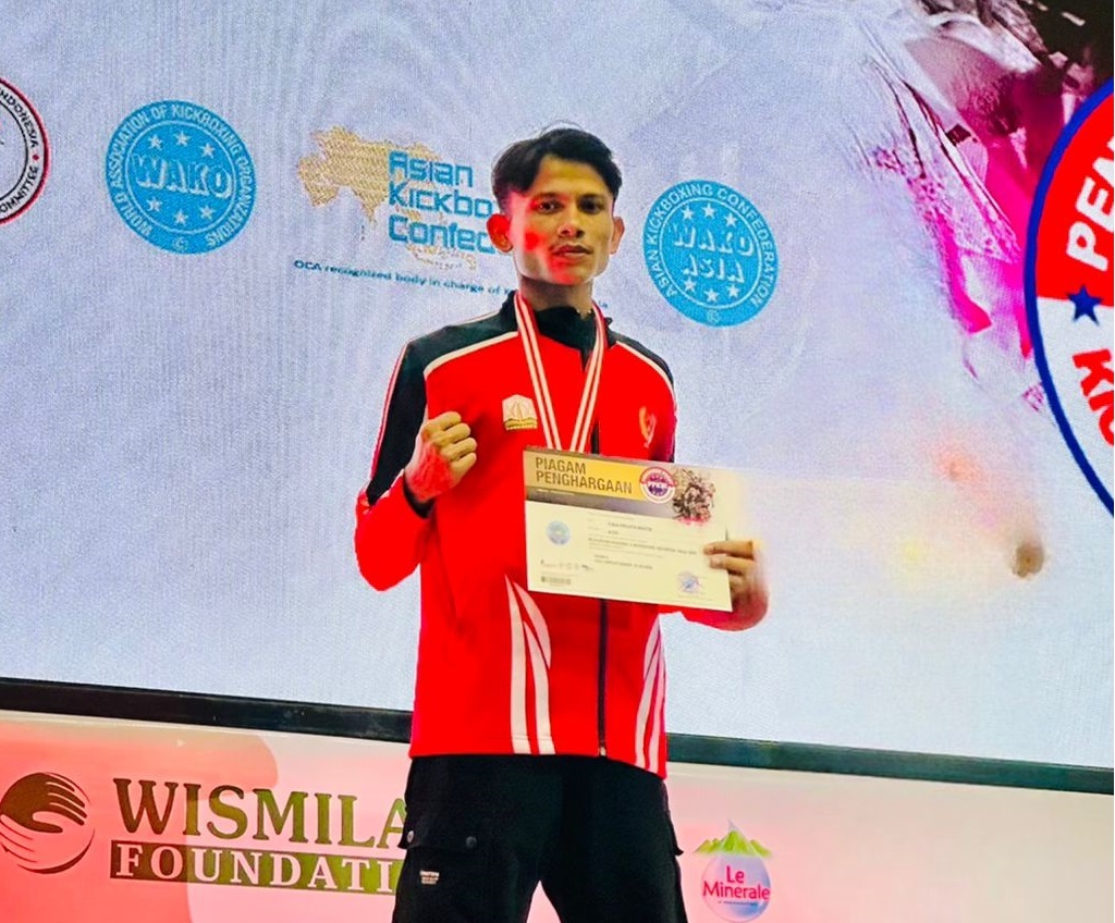 Prestasi Mahasiswa Penjas FKIP UNIKI Bireuen Meraih Medali Perunggu(Juara III) Tingkat Nasional,Kickboxing Diselenggarakan di Gedung Pedepokan Pencak Silat Indonesia, Jakarta Timur Tahun 2025