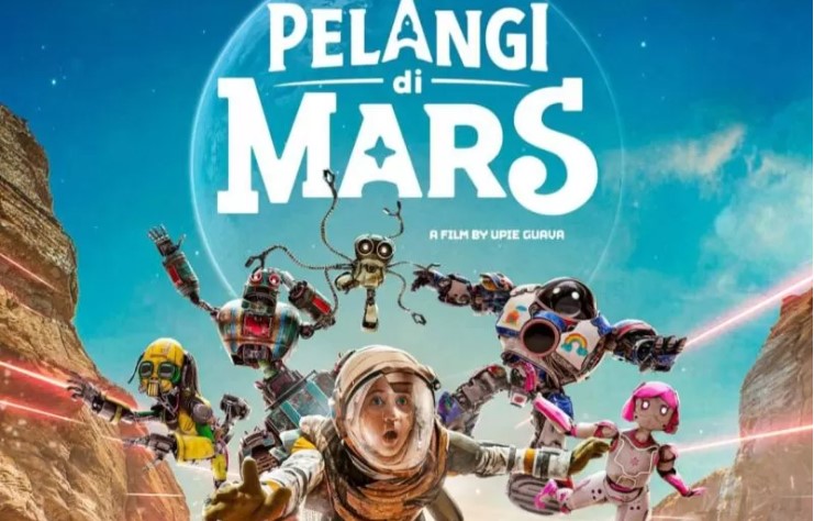 Film Sci-Fi Pelangi di Mars Tembus Bioskop Lebaran pada Maret 2026 