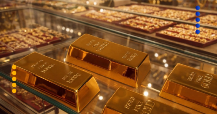 Harga Emas Dunia Mendekati Puncak Baru di Tengah Memanasnya Konflik Global