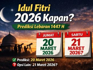 Idul Fitri 2026 Kapan Ini Penjelasan Lebaran 1447 H dan Jadwal Resmi Pemerintah
