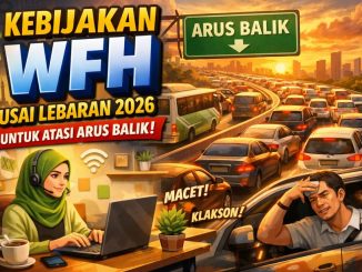 Kebijakan WFH Usai Lebaran 2026 untuk Atasi Arus Balik