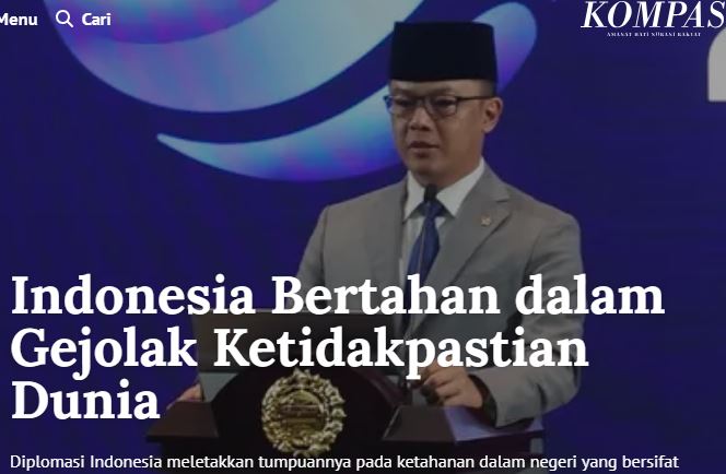 25 April 2026 dunia masih tidak stabil. Indonesia perkuat ketahanan nasional melalui strategi ekonomi, digital, dan diplomasi global.