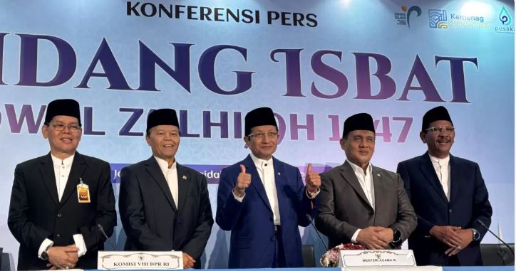 Pemerintah Tetapkan Idul adha 1447 H Jatuh pada 27 Mei 2026 Setelah Sidang Isbat