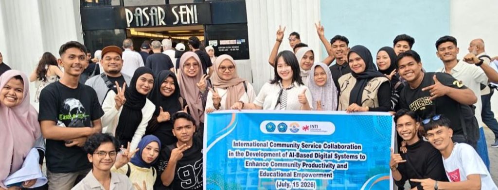 Dosen dan Mahasiswa FKOM UNIKI Bireuen-Aceh Laksanakan PKM Internasional Berbasis AI di Malaysia