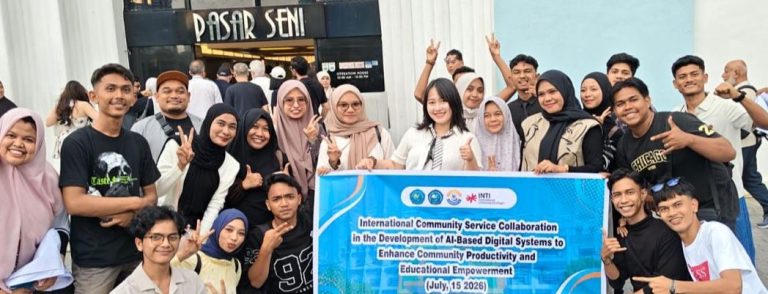 Dosen dan Mahasiswa FKOM UNIKI Bireuen-Aceh Laksanakan PKM Internasional Berbasis AI di Malaysia