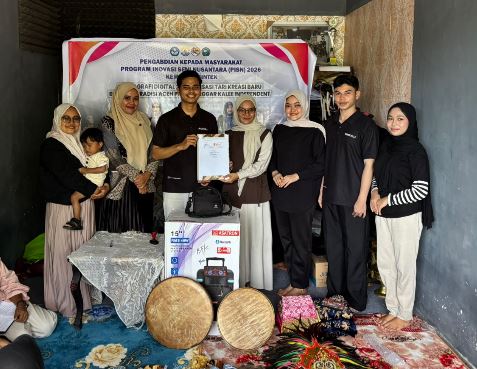 Perkuat Karya Tari, Sanggar Kalee Independent Terima Dukungan Peralatan Seni dari Program Inovasi Seni Nusantara 2026