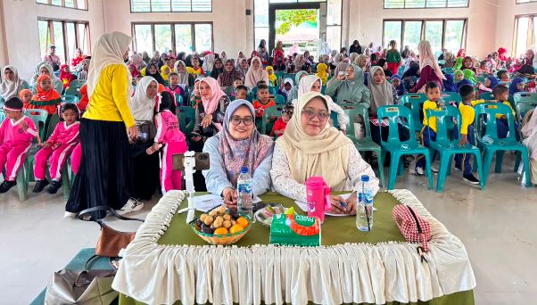 Dosen FKIP UNIKI Bireuen Jadi Juri Senam Anak Ceria Tingkat TK di Kecamatan Makmur Kabupaten Bireuen